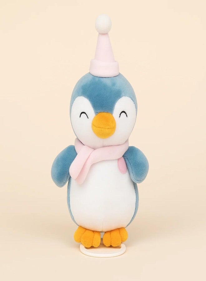 SMILE BABY Plush Hanging Toy Rattles for Crib and Stroller Keep Your Baby Entertained and Engaged. Soft, Colorful, and Safe, They Stimulate Sensory Development and are Perfect for Playtime Fun (PENGUI) - Image 2